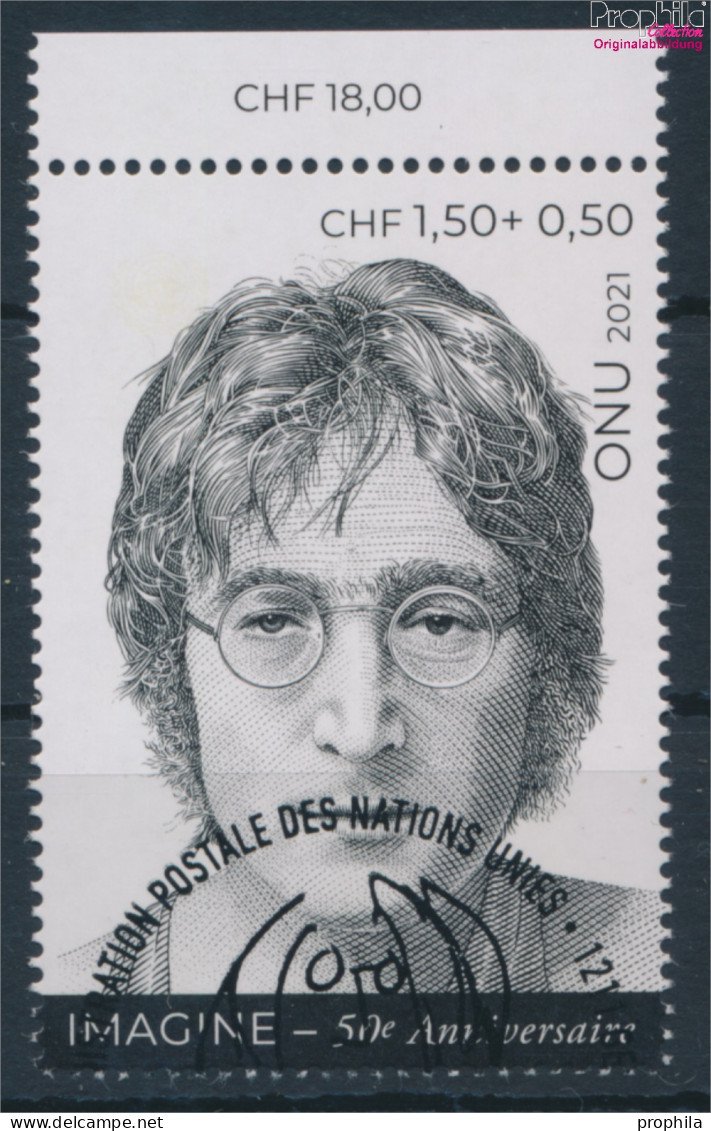 UNO - Genf 1148 (kompl.Ausg.) Gestempelt 2021 Imagine Von John Lennon (10196568 - Usati