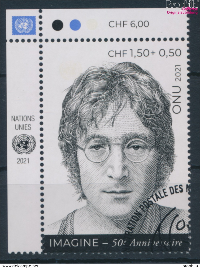 UNO - Genf 1148 (kompl.Ausg.) Gestempelt 2021 Imagine Von John Lennon (10196570 - Oblitérés