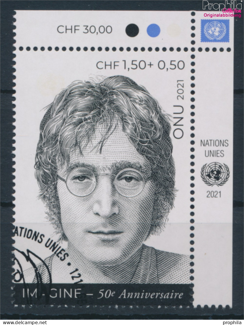 UNO - Genf 1148 (kompl.Ausg.) Gestempelt 2021 Imagine Von John Lennon (10196571 - Usati