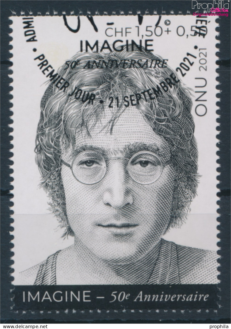 UNO - Genf 1148 (kompl.Ausg.) Gestempelt 2021 Imagine Von John Lennon (10196573 - Used Stamps