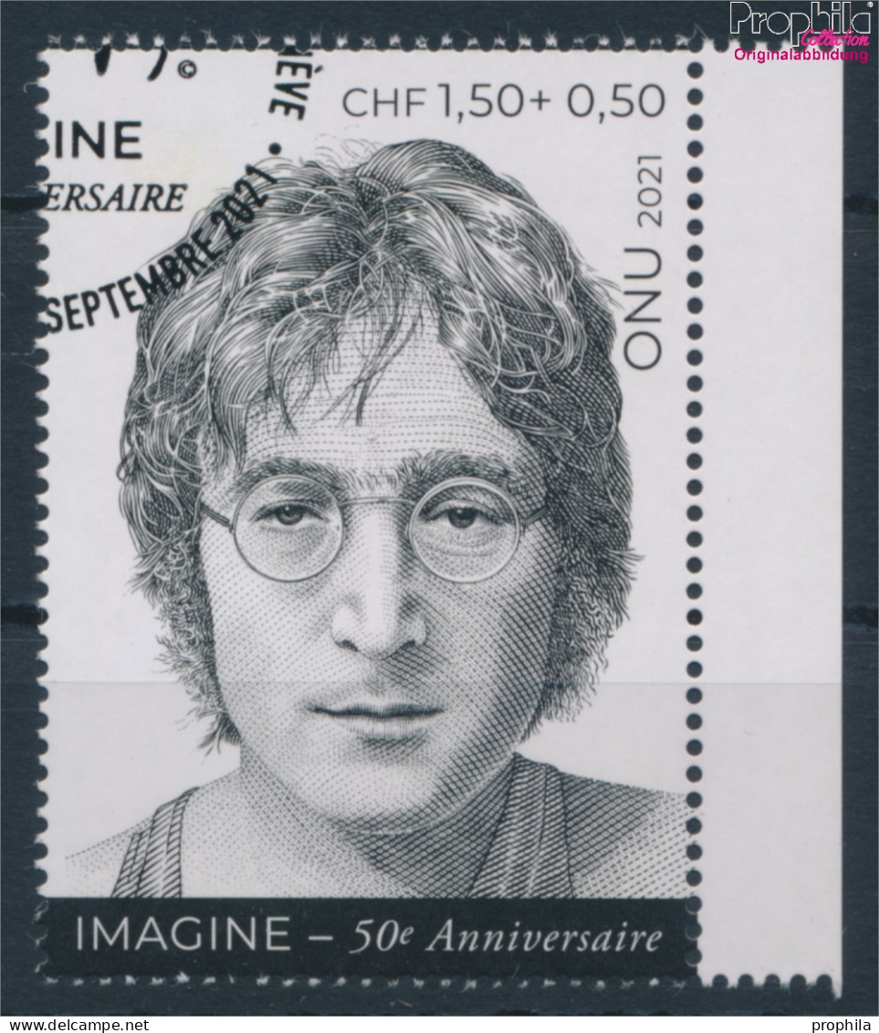 UNO - Genf 1148 (kompl.Ausg.) Gestempelt 2021 Imagine Von John Lennon (10196576 - Used Stamps