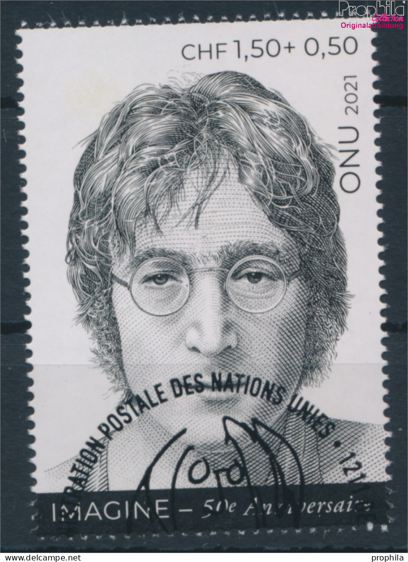 UNO - Genf 1148 (kompl.Ausg.) Gestempelt 2021 Imagine Von John Lennon (10196578 - Oblitérés