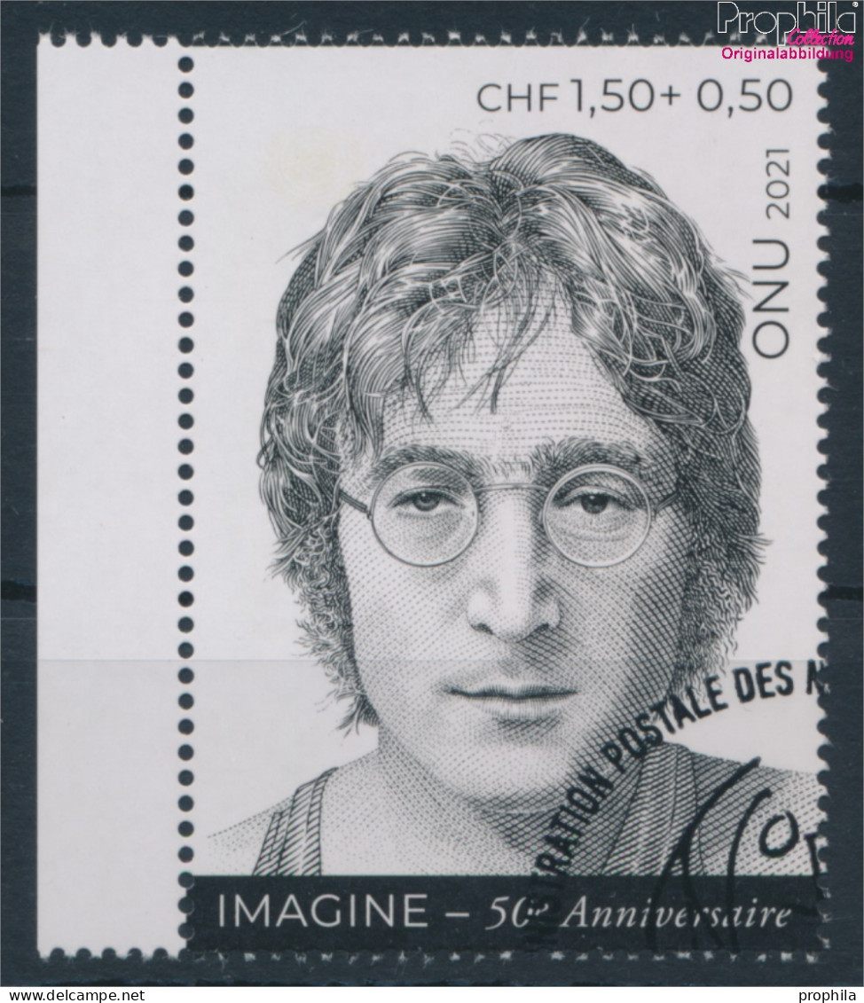 UNO - Genf 1148 (kompl.Ausg.) Gestempelt 2021 Imagine Von John Lennon (10196580 - Oblitérés