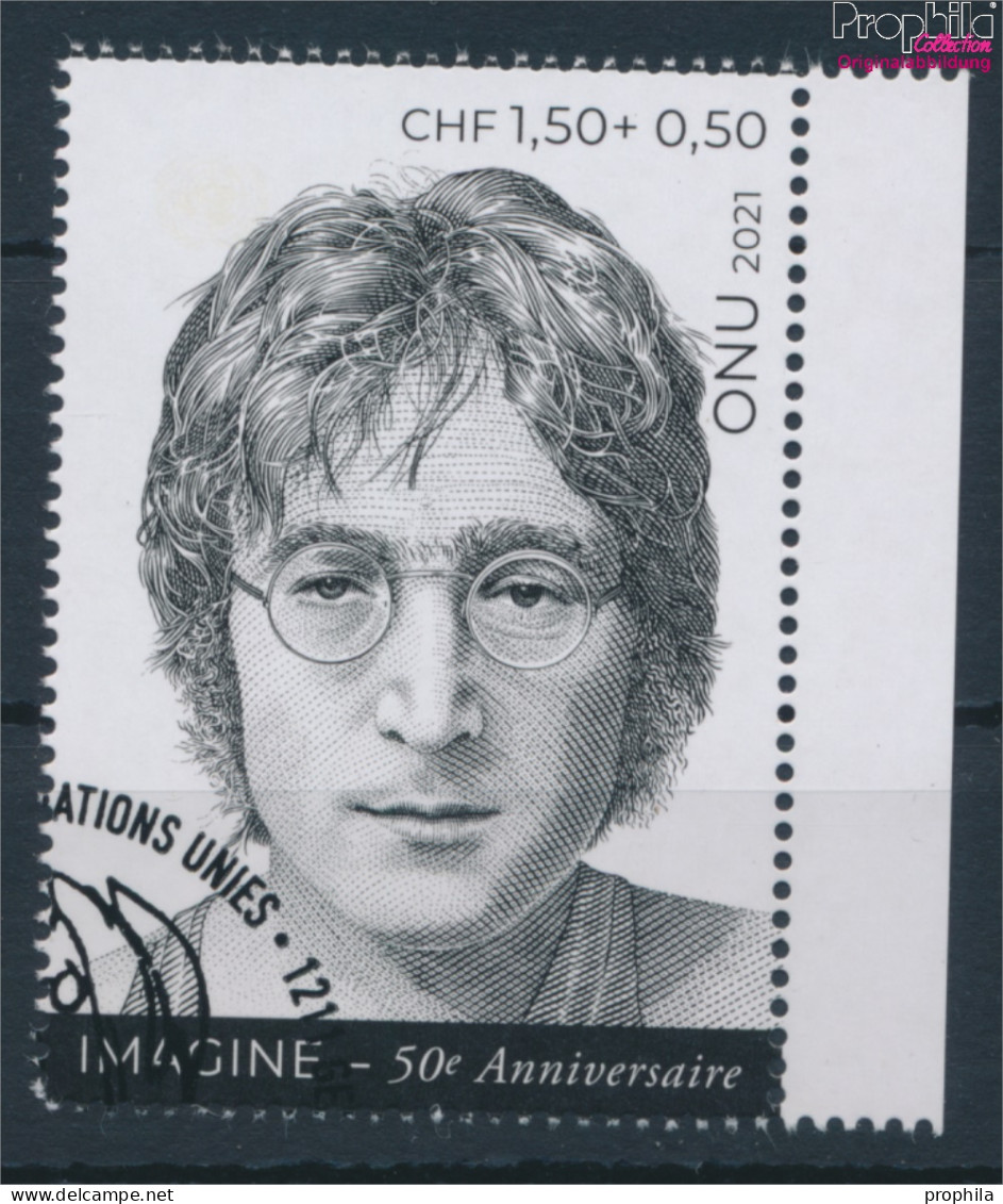 UNO - Genf 1148 (kompl.Ausg.) Gestempelt 2021 Imagine Von John Lennon (10196581 - Used Stamps