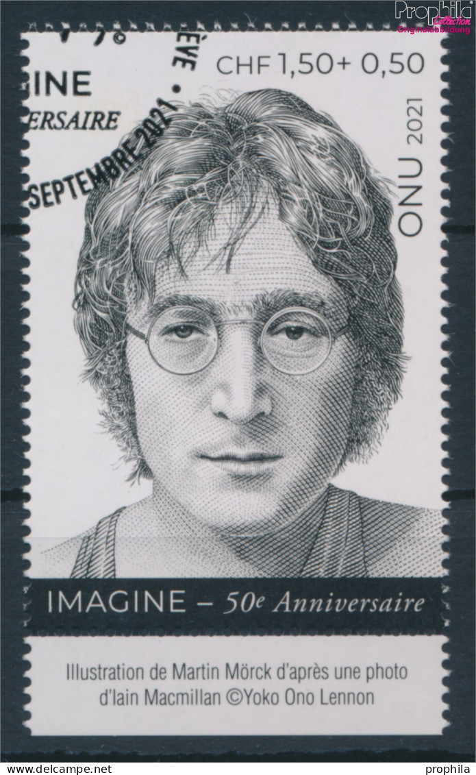 UNO - Genf 1148 (kompl.Ausg.) Gestempelt 2021 Imagine Von John Lennon (10196582 - Usati