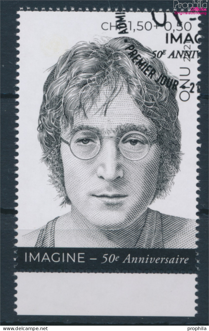 UNO - Genf 1148 (kompl.Ausg.) Gestempelt 2021 Imagine Von John Lennon (10196584 - Used Stamps