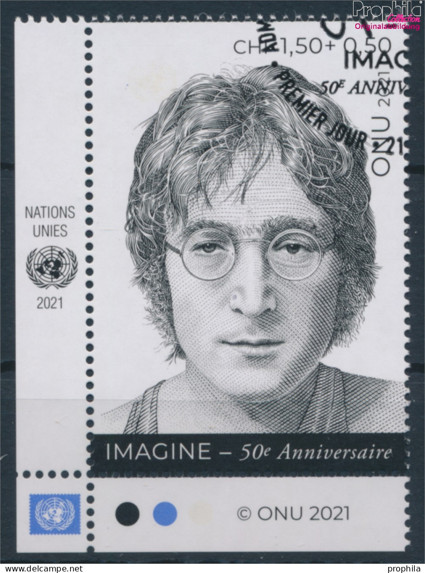 UNO - Genf 1148 (kompl.Ausg.) Gestempelt 2021 Imagine Von John Lennon (10196585 - Used Stamps