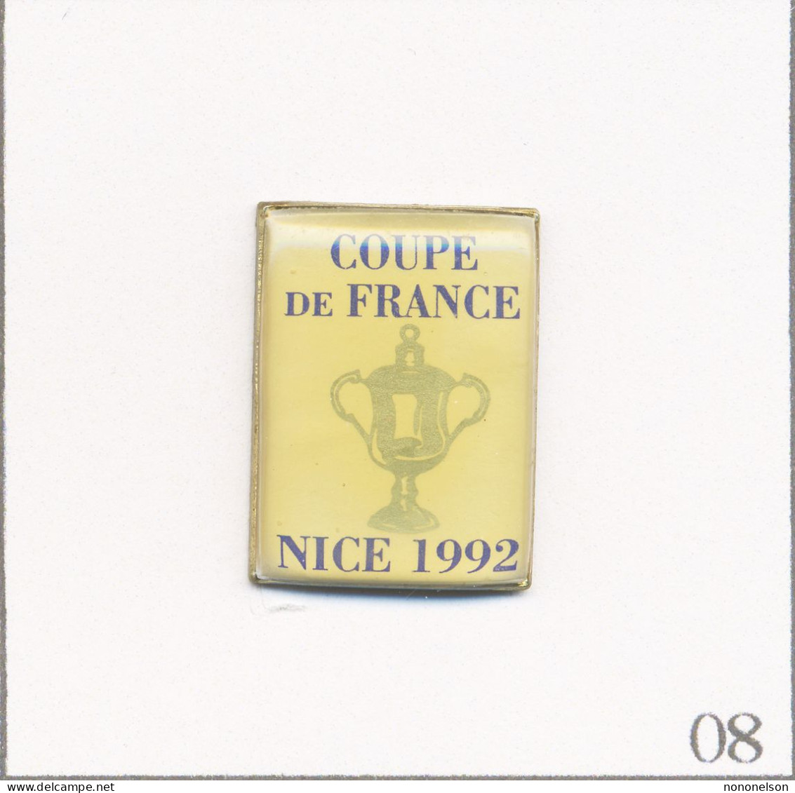 Pin's Sport - Bowling / Coupe De France 1992 à Nice (06). Non Estampillé. Epoxy. T643-08 - Bowling