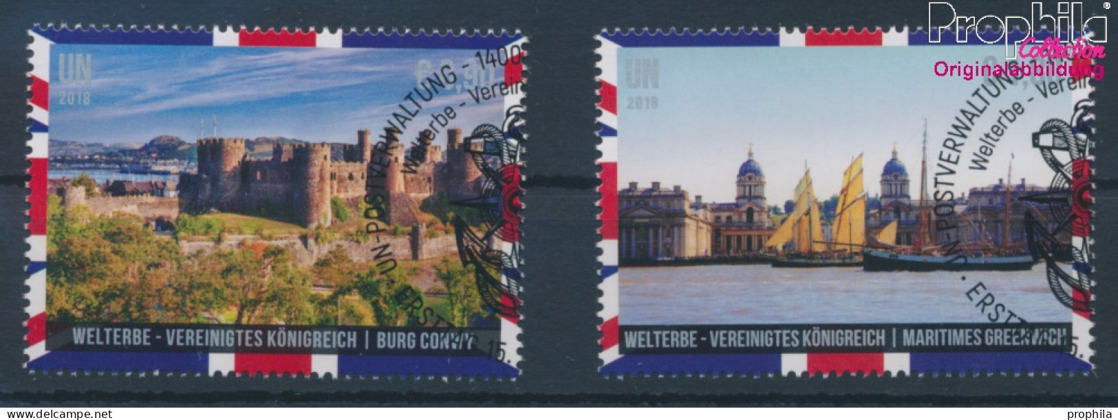 UNO - Wien 1020-1021 (kompl.Ausg.) Gestempelt 2018 Vereinigtes Königreich (10216440 - Used Stamps