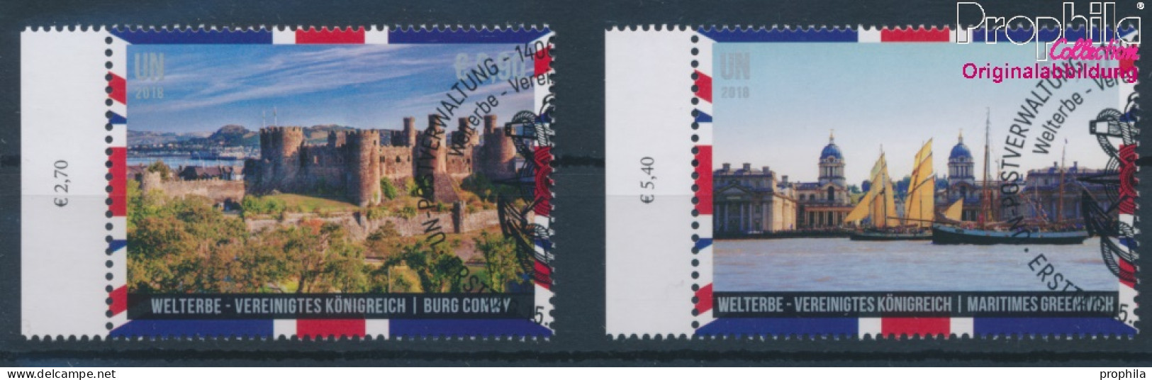 UNO - Wien 1020-1021 (kompl.Ausg.) Gestempelt 2018 Vereinigtes Königreich (10216442 - Used Stamps