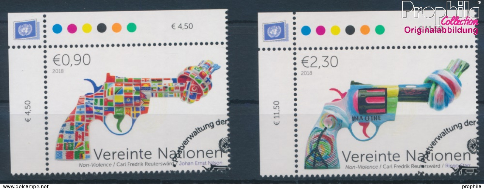 UNO - Wien 1041-1042 (kompl.Ausg.) Gestempelt 2018 Non Violence Project (10216421 - Used Stamps