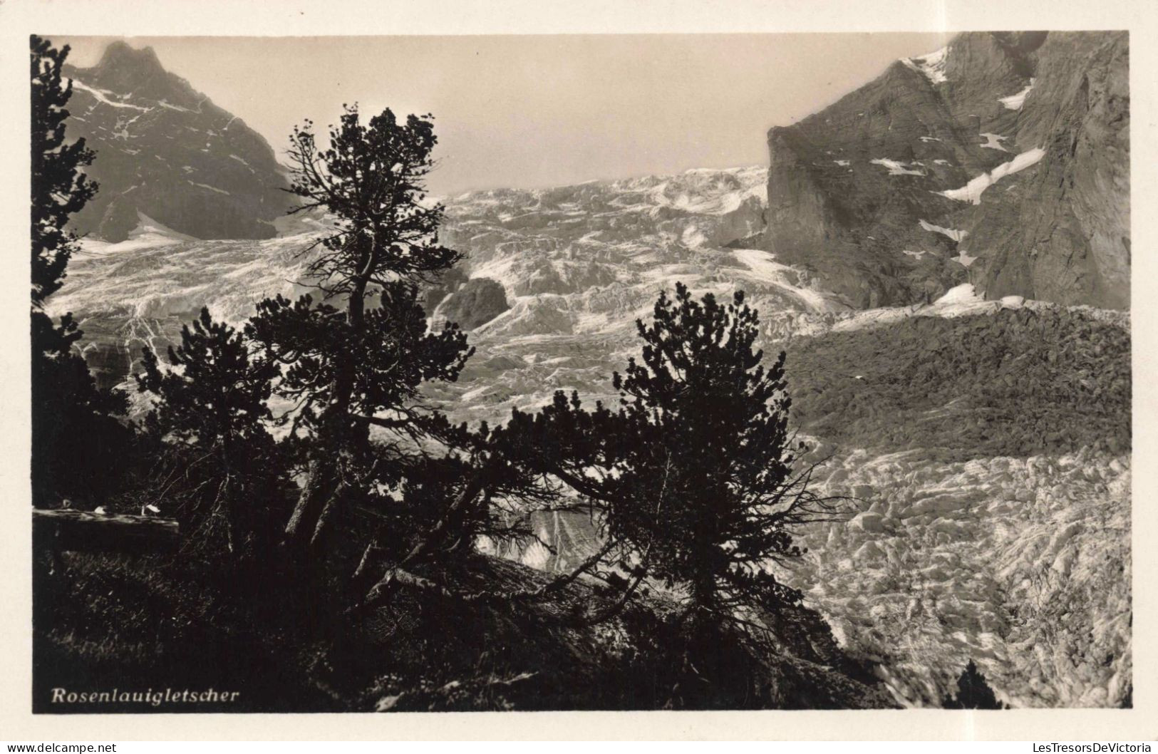 SUISSE - Berne - Rosenlauigletscher - Carte Postale Ancienne - Berne