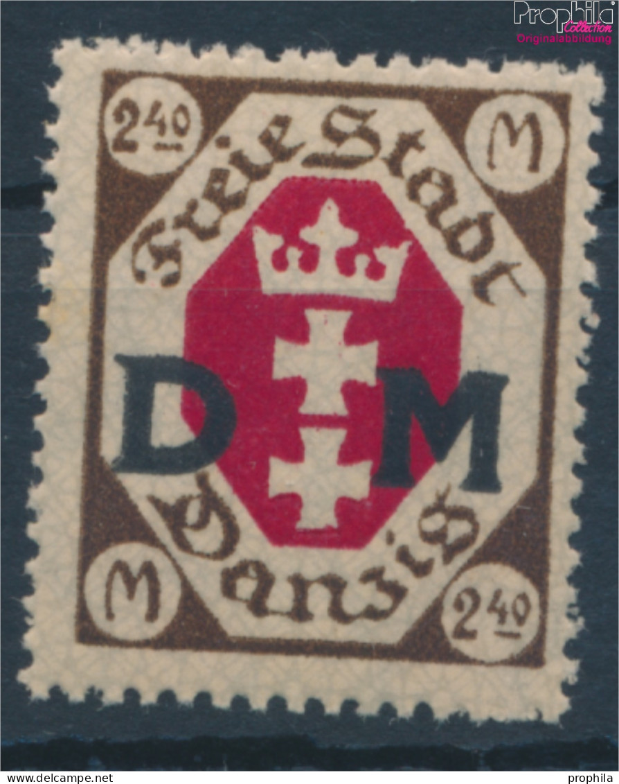 Danzig D19 Postfrisch 1922 Dienstmarke (10215293 - Servizio