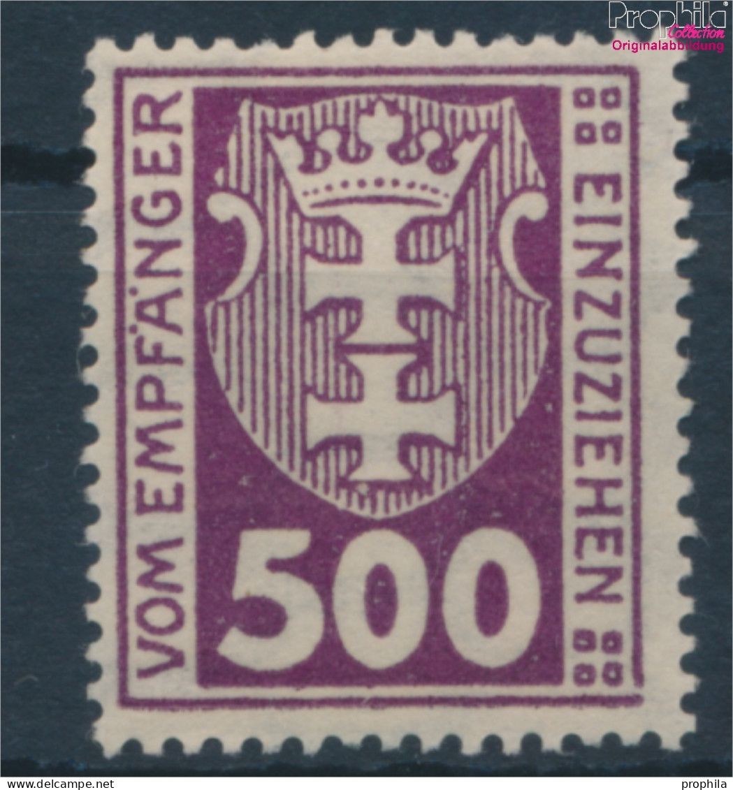 Danzig P12a Postfrisch 1921 Portomarke (10215278 - Segnatasse