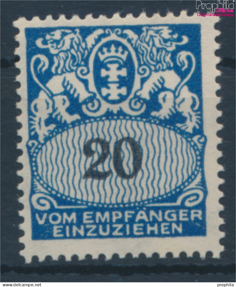 Danzig P32 Postfrisch 1923 Portomarke (10215274 - Impuestos