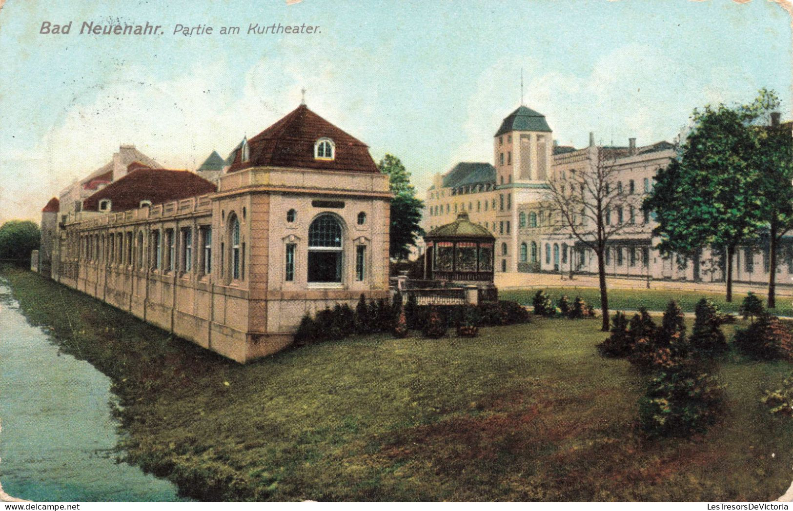 ALLEMAGNE - Bad Neuenahr - Partie Am Kurtheater - Colorisé - Carte Postale Ancienne - Bad Neuenahr-Ahrweiler