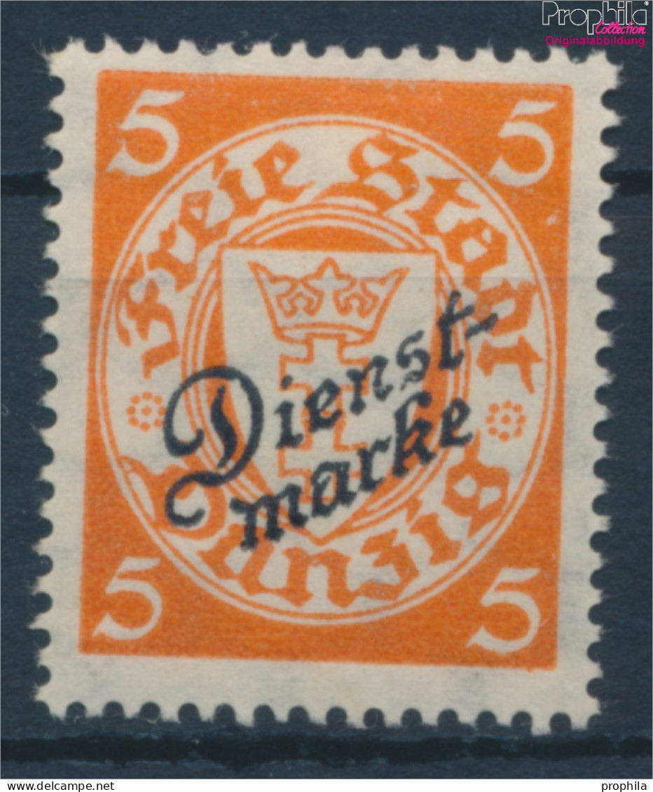 Danzig D41b Mit Falz 1924 Dienstmarke (10215727 - Dienstzegels