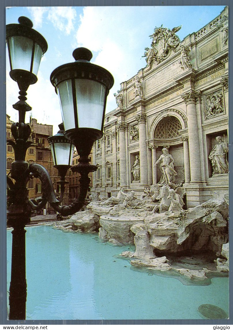 °°° Cartolina - Roma N. 2917 Fontana Di Trevi Nuova °°° - Fontana Di Trevi