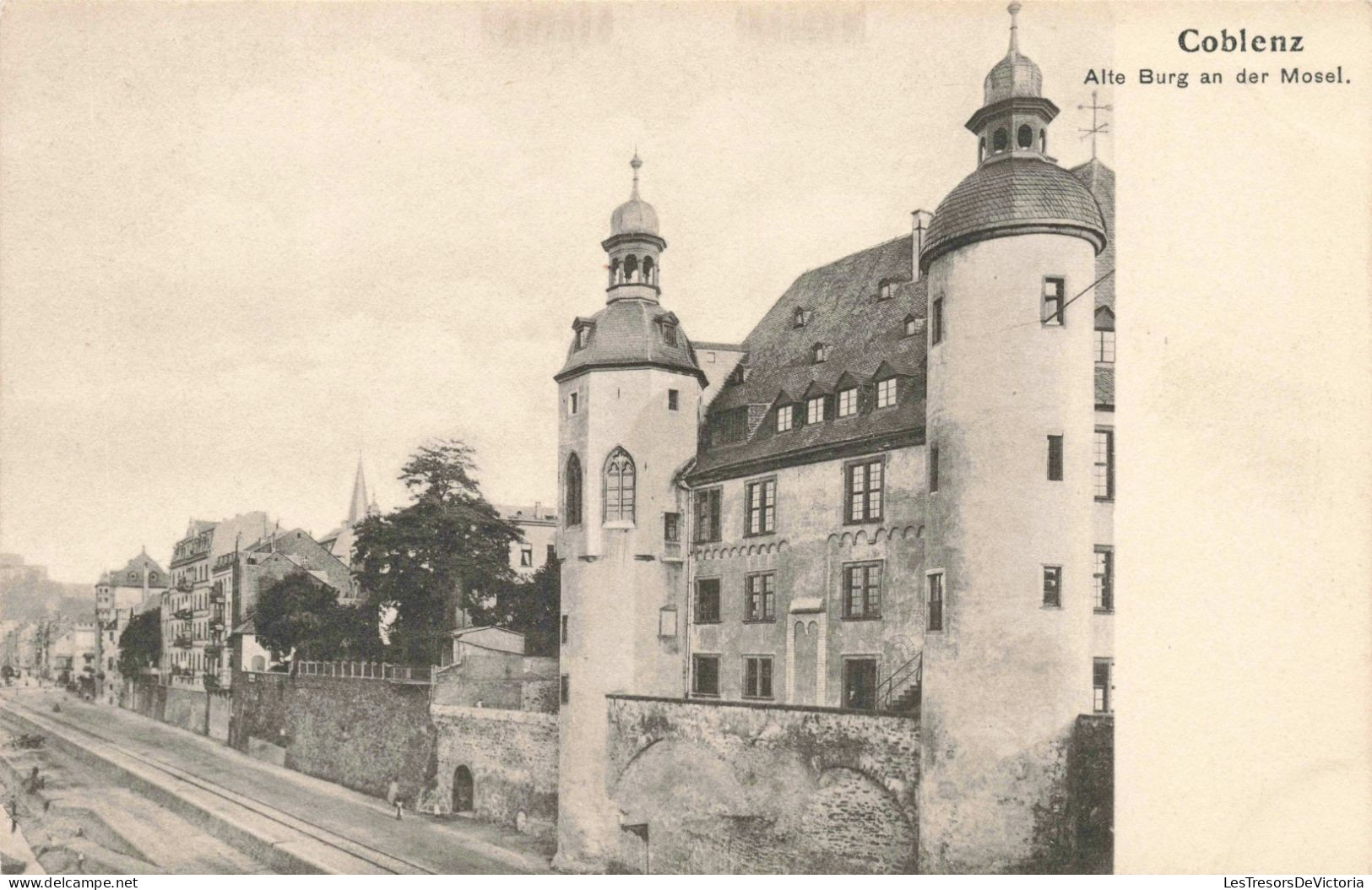 ALLEMAGNE - Coblenz - Alte Burg An Der Mosel - Carte Postale Ancienne - Koblenz