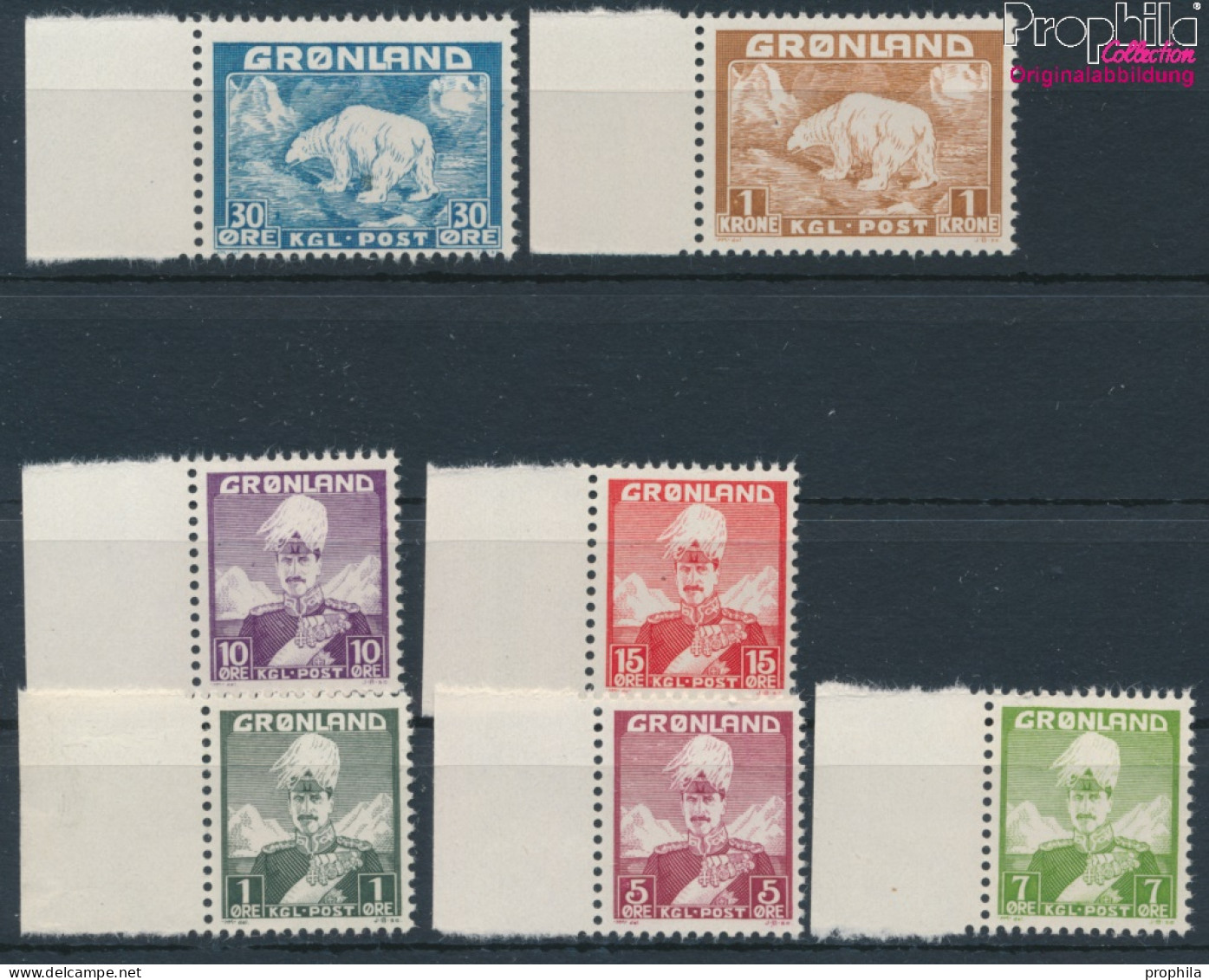 Dänemark - Grönland Postfrisch Christian X. 1938 König Christian X.  (10174196 - Used Stamps