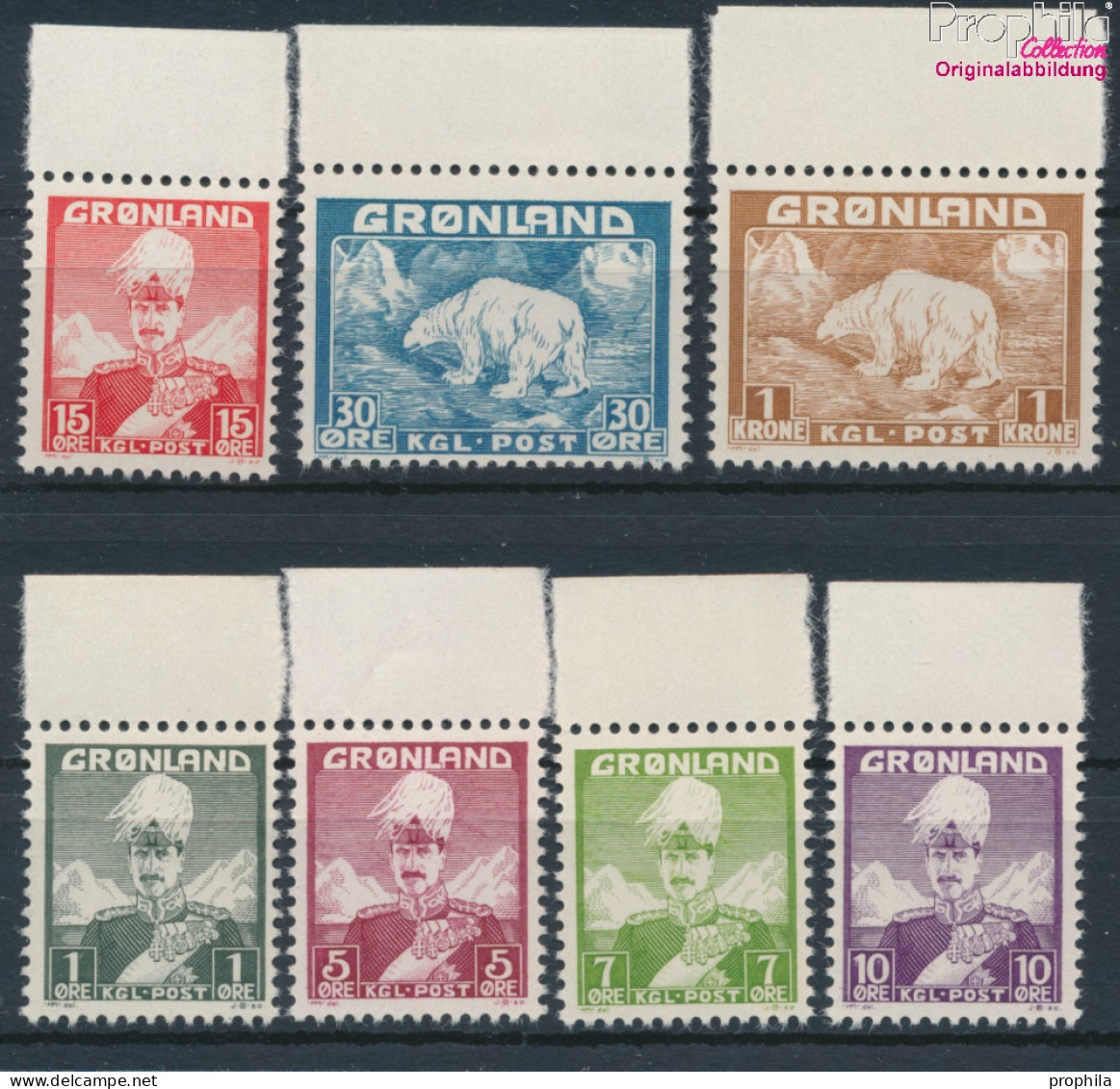 Dänemark - Grönland Postfrisch Christian X. 1938 König Christian X.  (10174211 - Used Stamps