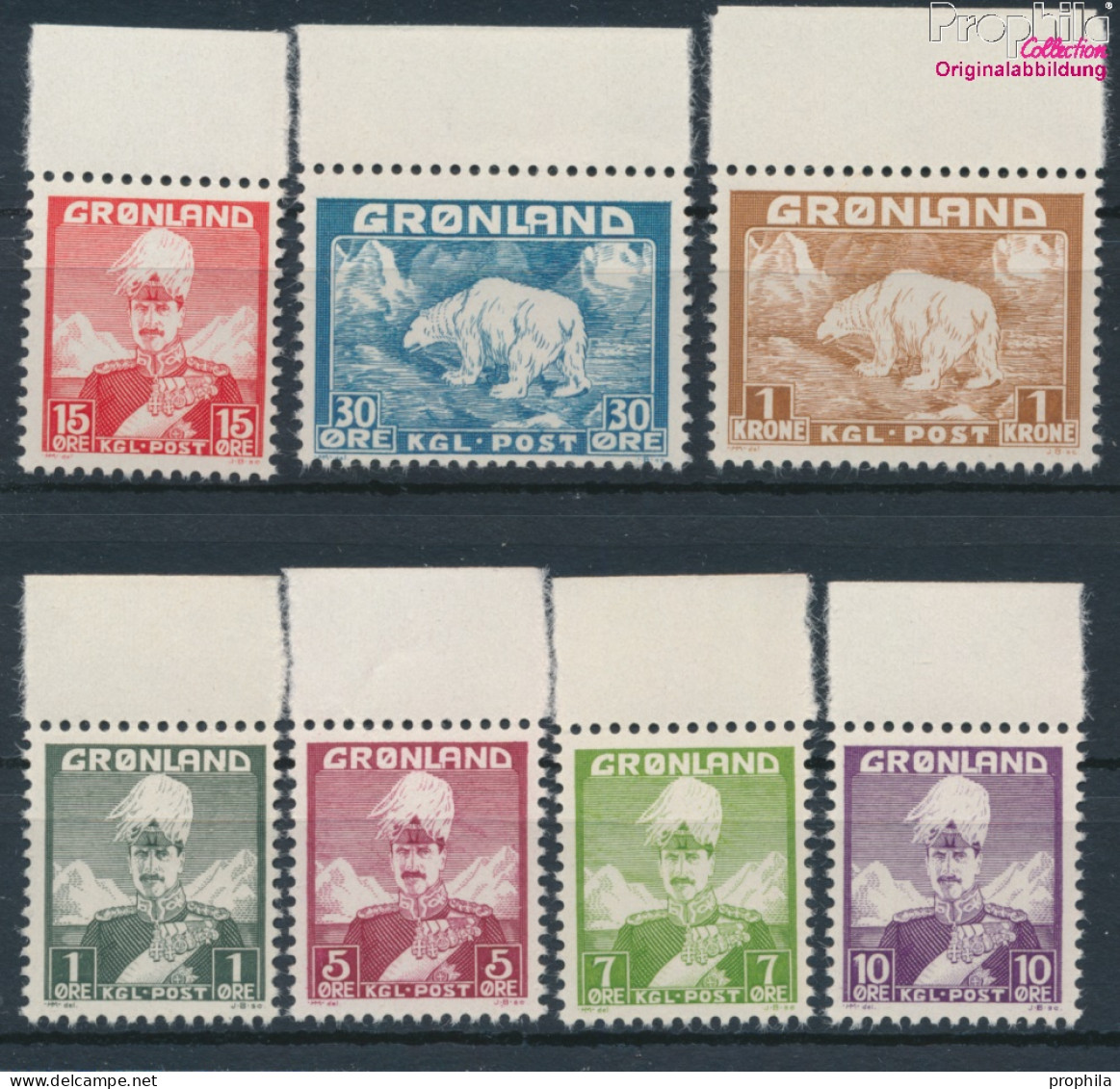 Dänemark - Grönland Postfrisch Christian X. 1938 König Christian X.  (10174211 - Oblitérés