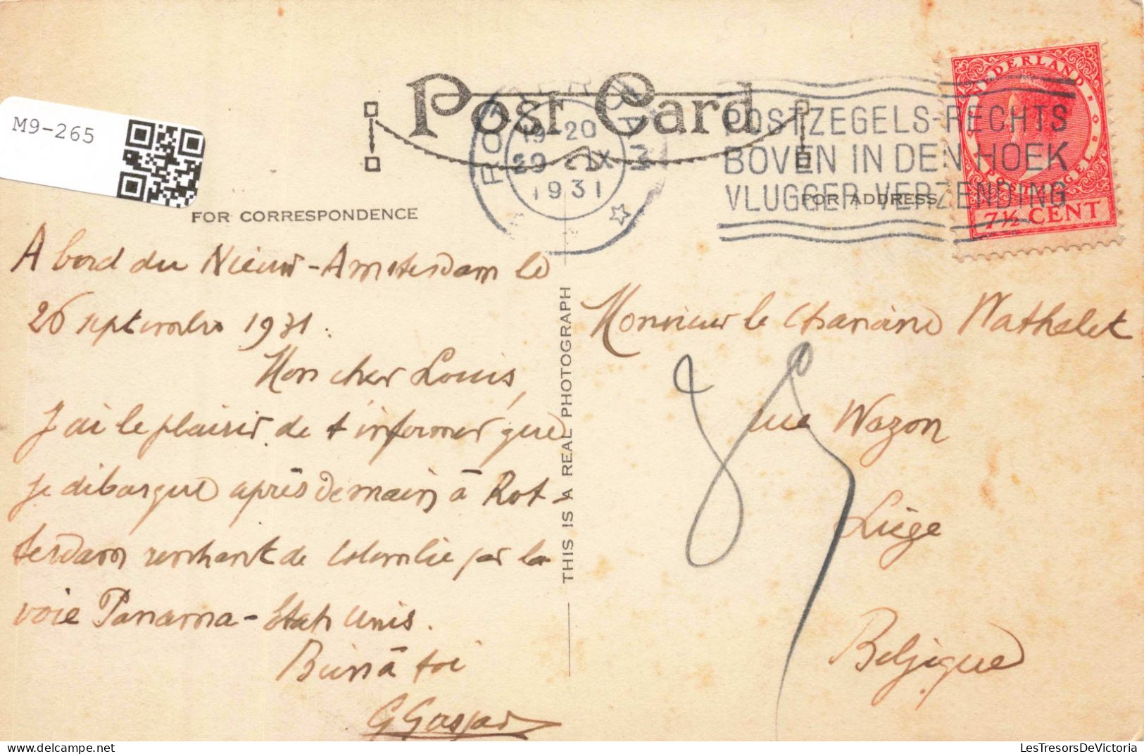 PANAMA - Renonwn In Culebra Cut - Carte Postale Ancienne - Panamá