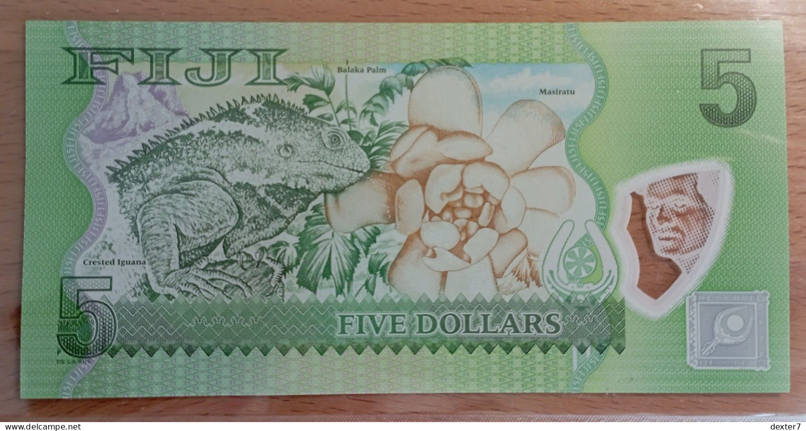 Fiji 5 Dollars 2012 UNC - Fidschi