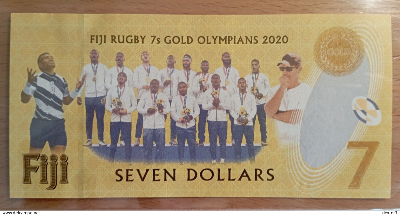 Fiji 7 Dollars 2022 UNC - Fiji