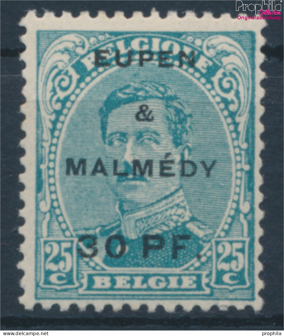 Belg. Post Eupen / Malmedy 5A Mit Falz 1920 Albert I. (10214175 - OC55/105 Eupen & Malmédy