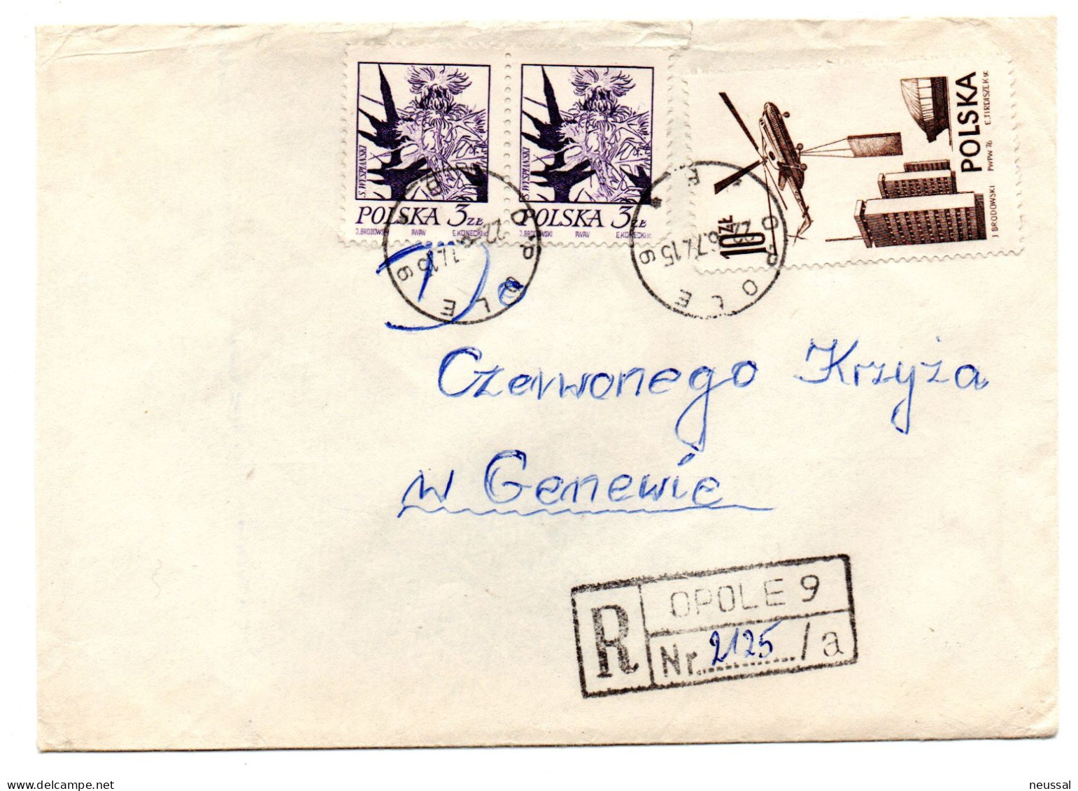 Carta De Polonia De 1967 - Lettres & Documents