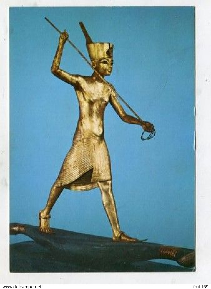 AK 163707 EGYPT - Treasures Of Tutankhamun - Tutankhamun The Harpooner - Museos