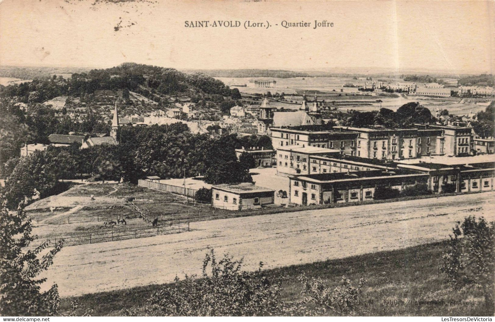 FRANCE - Forbach - Saint Avold - Quartier Joffre - Carte Postale Ancienne - Forbach