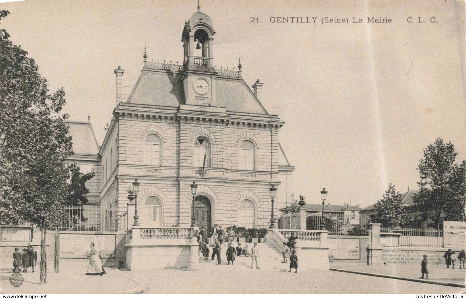 FRANCE - Gentilly - La Mairie - C.L.C. - Carte Postale Ancienne - Gentilly