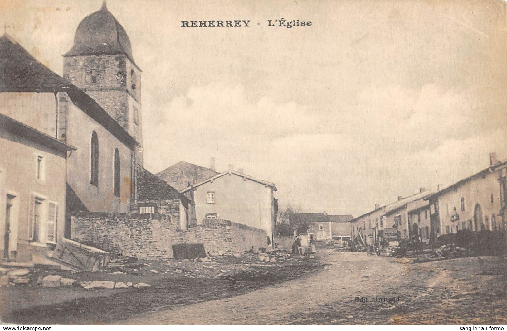 CPA 54 REHERREY / EGLISE - Other & Unclassified