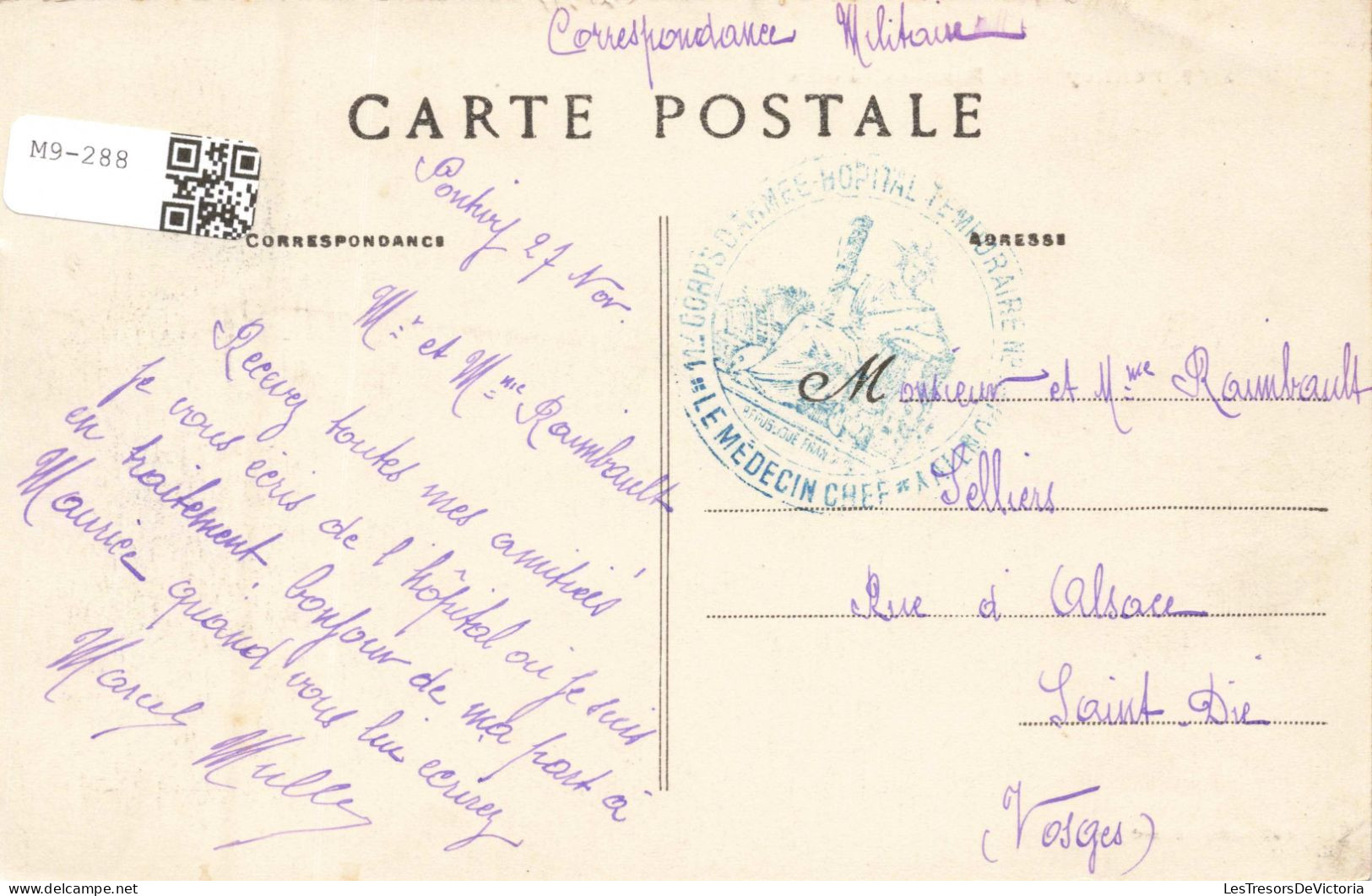 FRANCE - Pontivy - Le Blavet Aux Récoltes - Carte Postale Ancienne - Pontivy