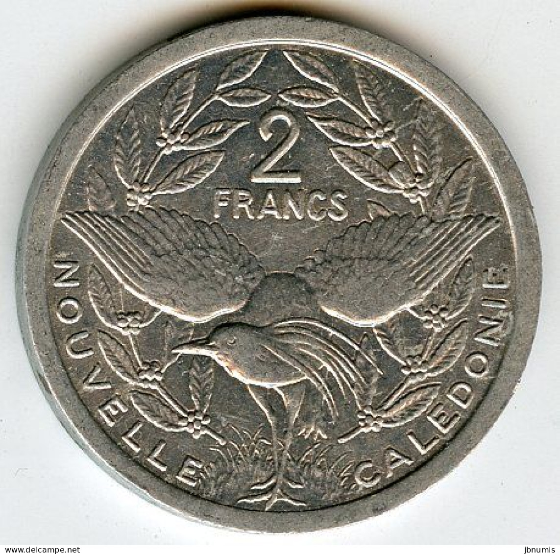 Nouvelle Calédonie New Caledonia 2 Francs 1987 KM 14 - Nouvelle-Calédonie