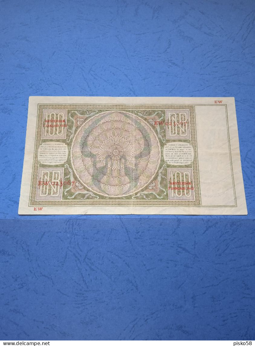 PAESI BASSI P51c 100G 1942 - - 100 Gulden