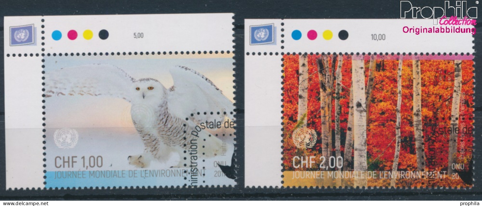 UNO - Genf 1008-1009 (kompl.Ausg.) Gestempelt 2017 Tag Der Umwelt (10196820 - Used Stamps