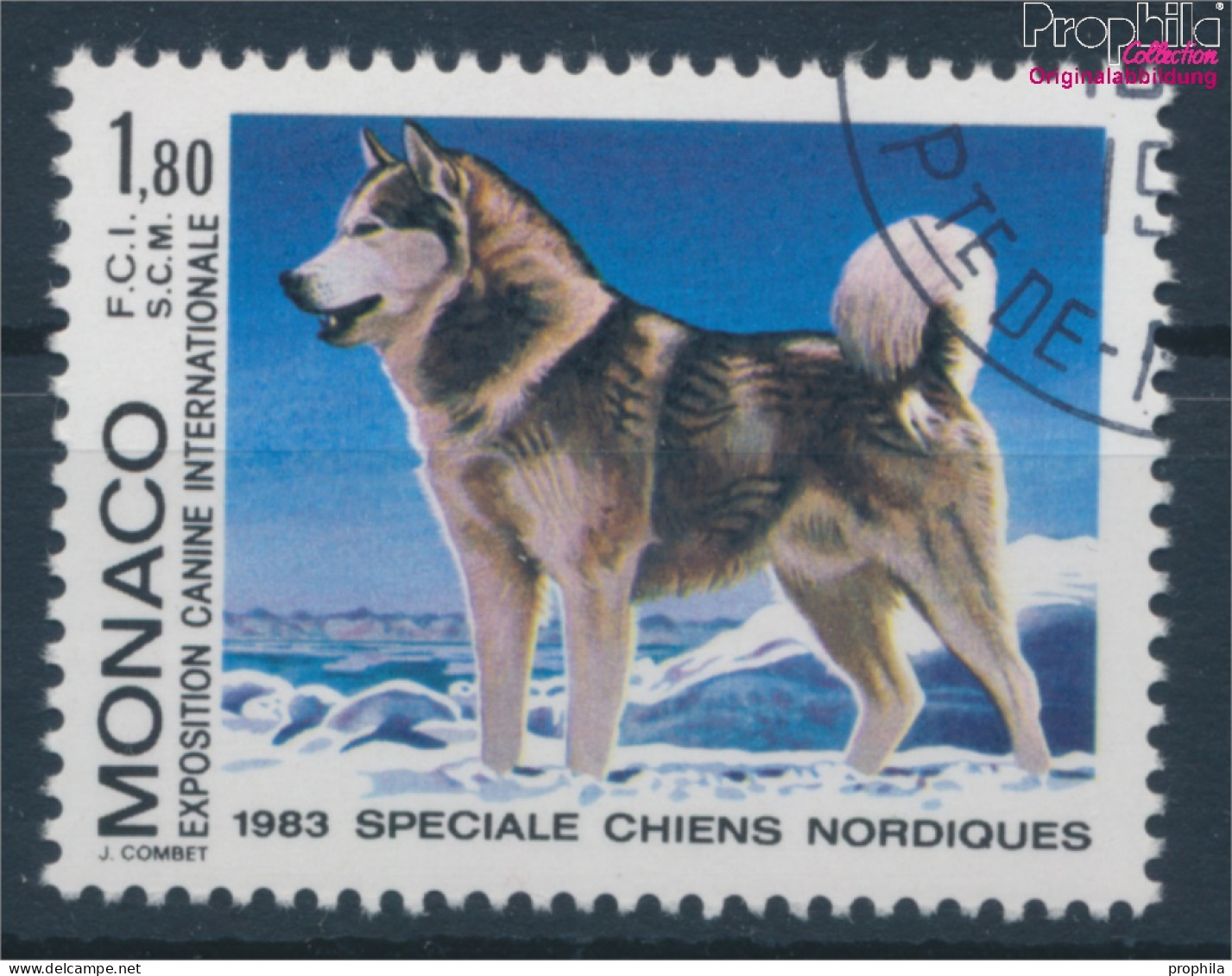 Monaco 1576 (kompl.Ausg.) Gestempelt 1983 Hundeausstellung (10198046 - Oblitérés