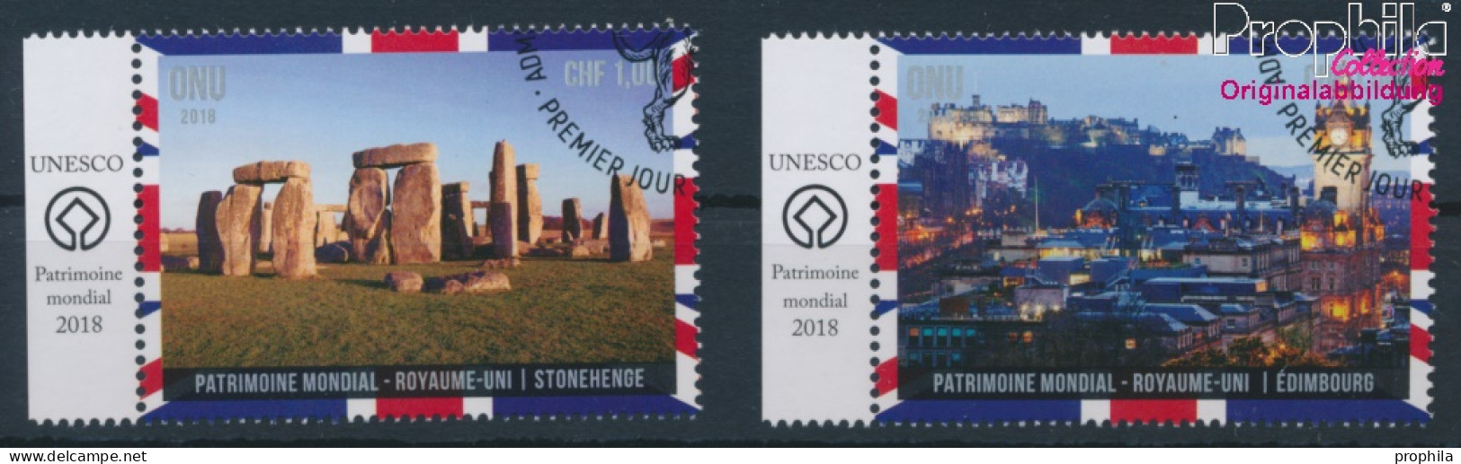 UNO - Genf 1045-1046 (kompl.Ausg.) Gestempelt 2018 Vereinigtes Königreich (10196711 - Used Stamps
