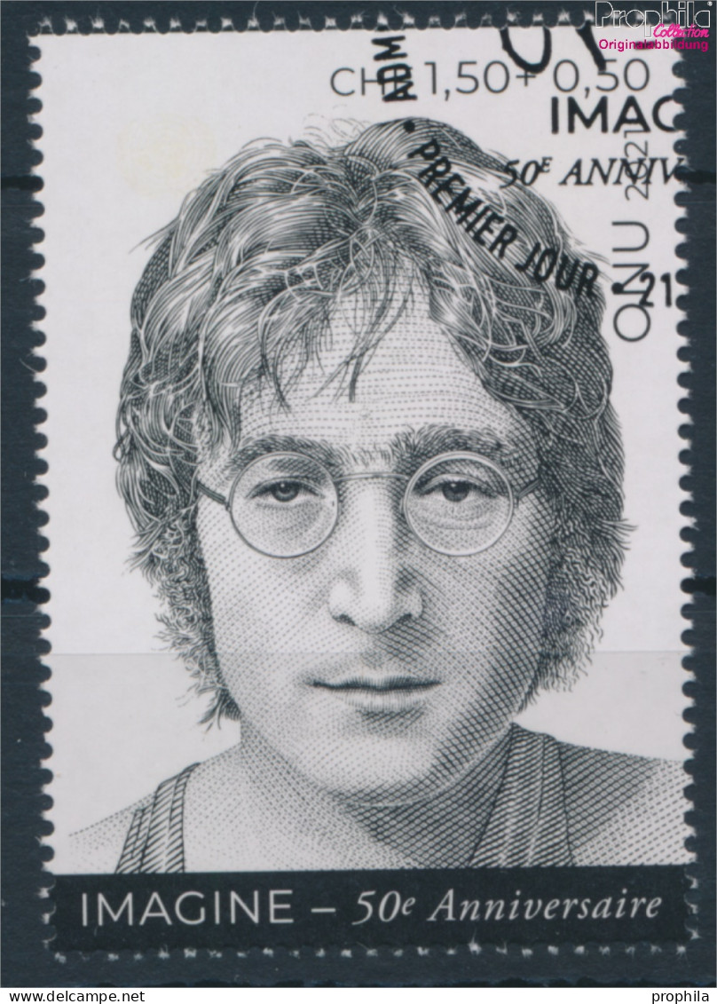 UNO - Genf 1148 (kompl.Ausg.) Gestempelt 2021 Imagine Von John Lennon (10196574 - Used Stamps