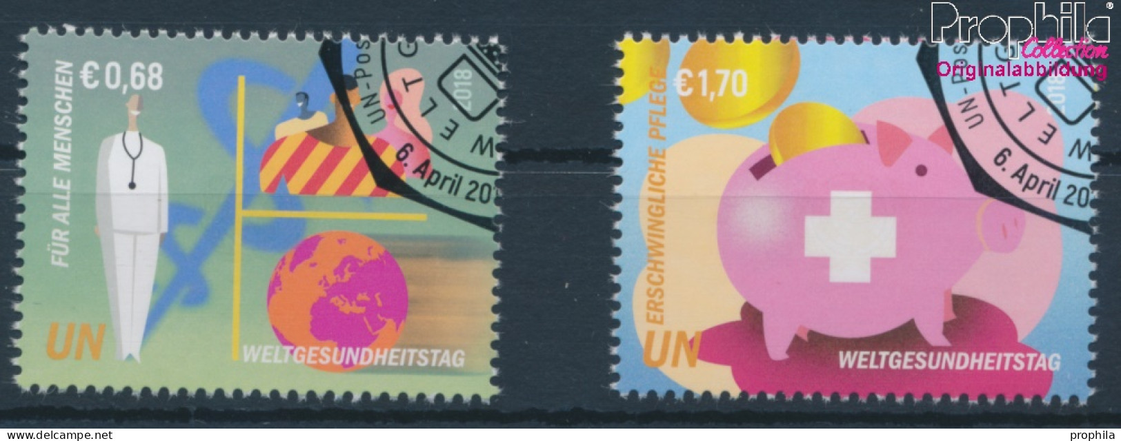 UNO - Wien 1014-1015 (kompl.Ausg.) Gestempelt 2018 Weltgesundheitstag (10216487 - Used Stamps