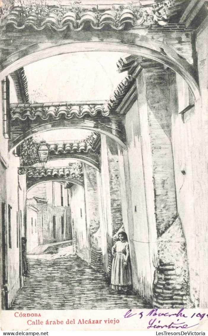 ESPAGNE - Córdoba -  Rue Arabe Du Vieil Alcazar -  Carte Postale Ancienne - Córdoba