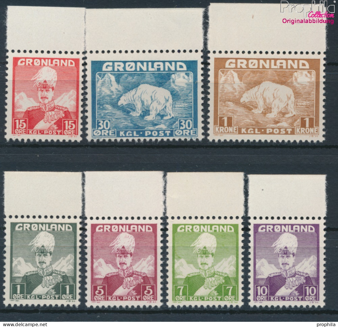 Dänemark - Grönland Postfrisch Christian X. 1938 König Christian X.  (10174214 - Used Stamps