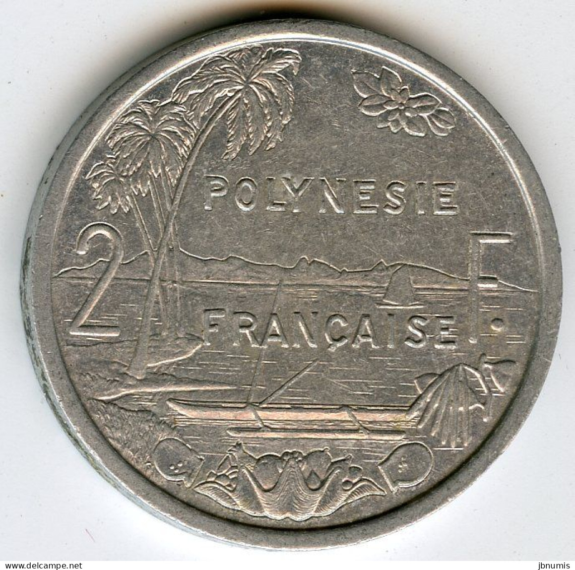 Polynésie Française French Polynesia 2 Francs 1997 KM 10 - Frans-Polynesië