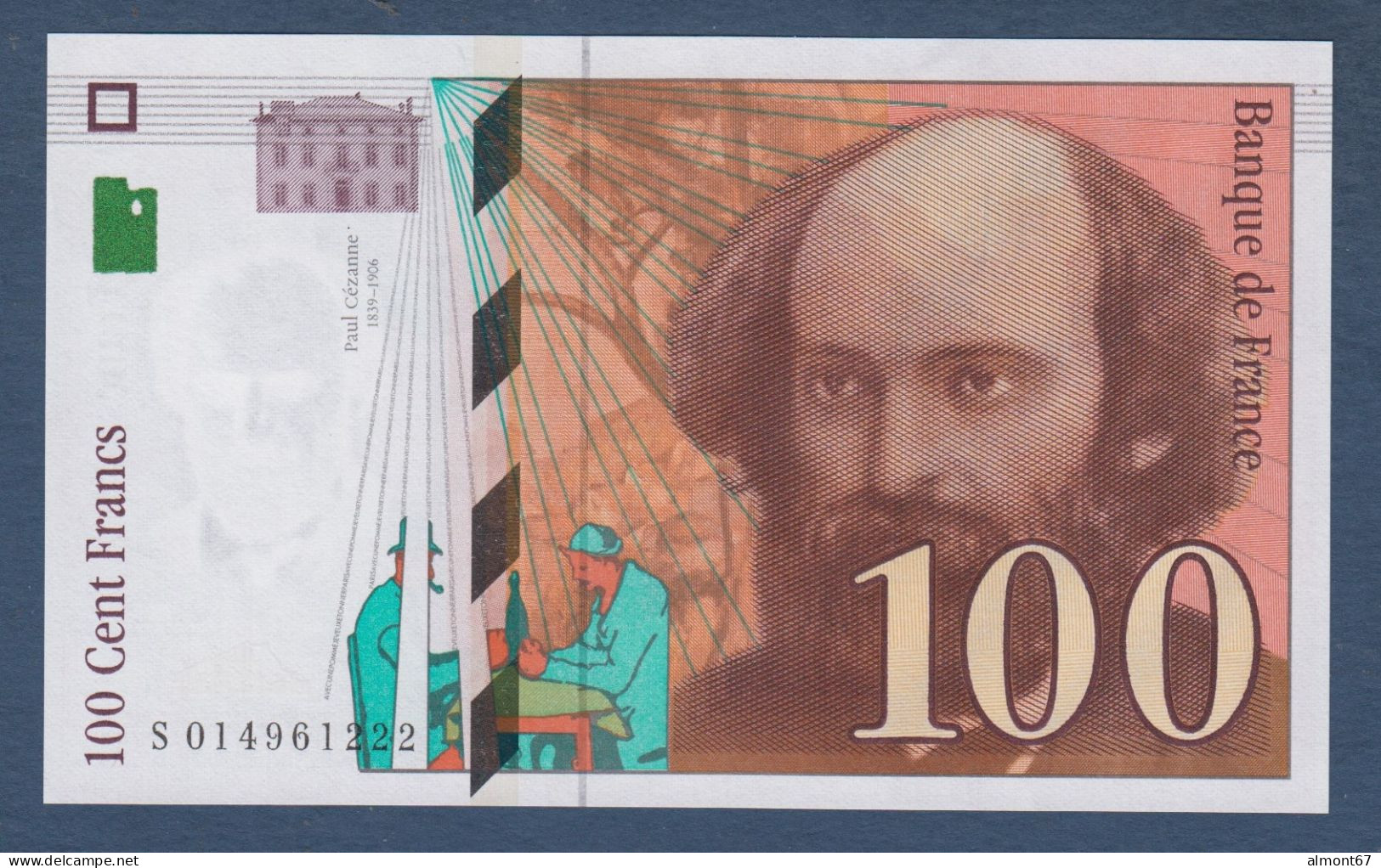 France - 100 Francs  CEZANNE  1997  NEUF - 100 F 1997-1998 ''Cézanne''