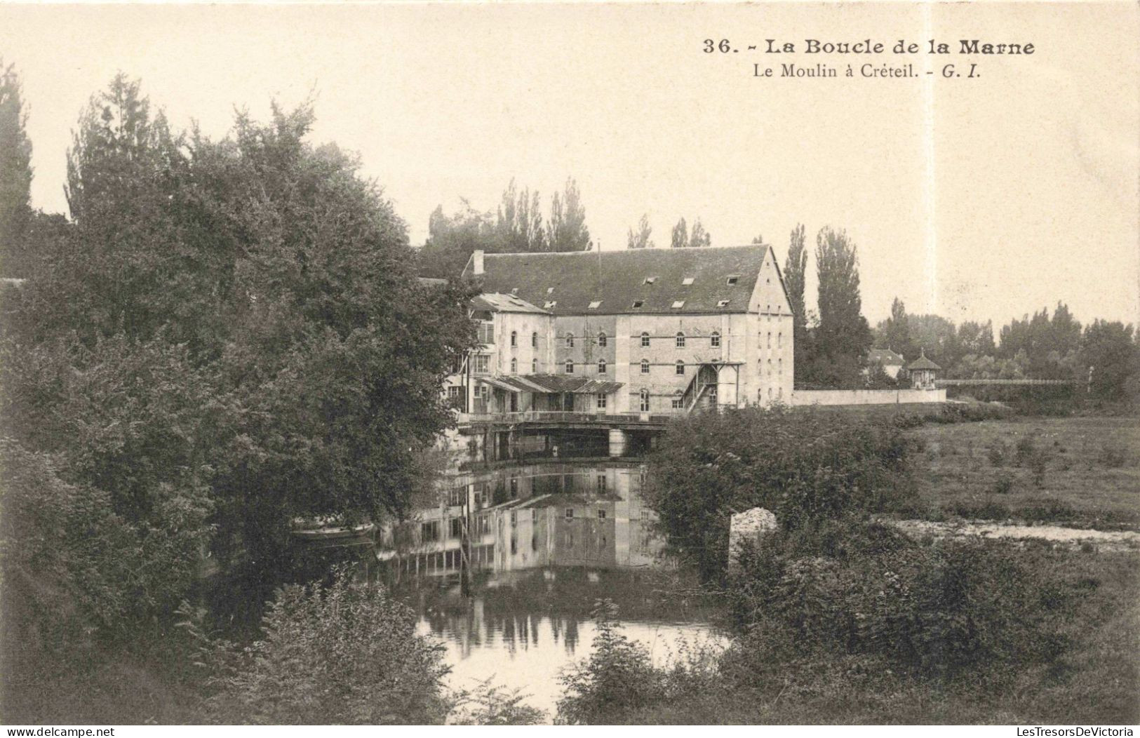 FRANCE - Créteil - La Boucle De La Marne - Le Moulin à Créteil - Carte Postale Ancienne - Creteil