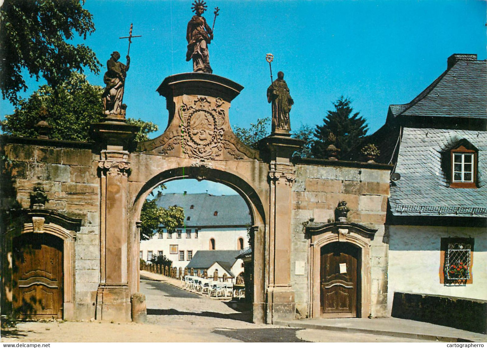 Germany Eberbach Im Rheingau Zisterzienser Abtei Barock Portal - Rheingau