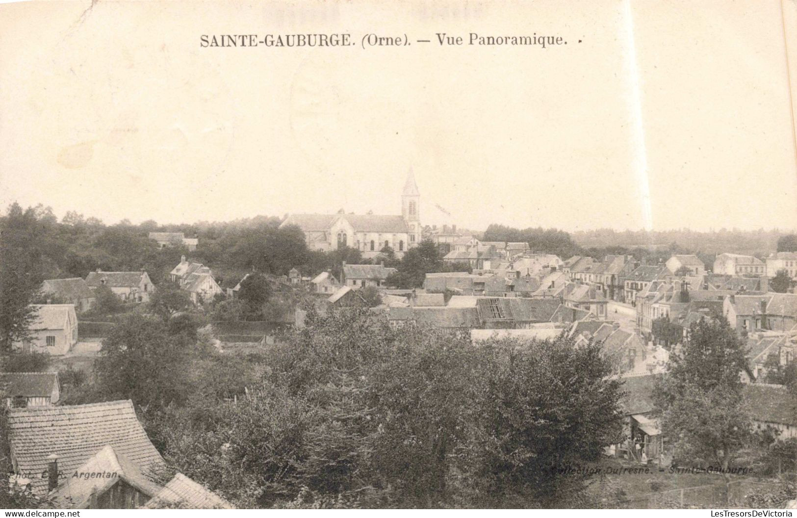 FRANCE - Mortagne Au Perche - Sainte Gauburge - Vue Panoramique - Carte Postale Ancienne - Mortagne Au Perche